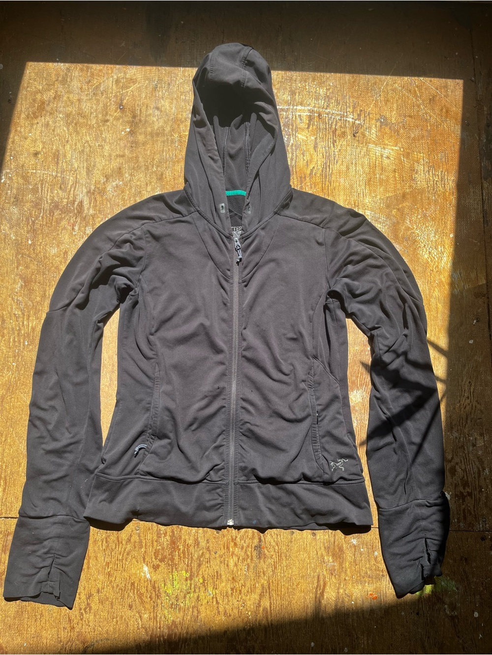 Women’s Black Hooded Jacket - Brand Unknown